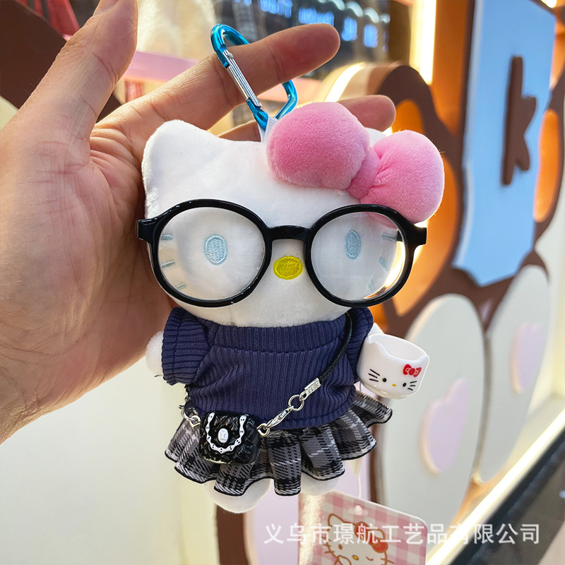 【 Genuine 】 New creative HelloKitty keychain, cute bag pendant, kt doll pic 5