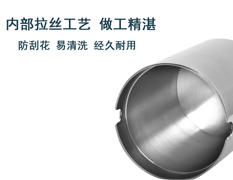 Thickened rotating cover stainless steel ashtray for car, windproof ashtray, office and household countertop, ashtray, car gift pic 19