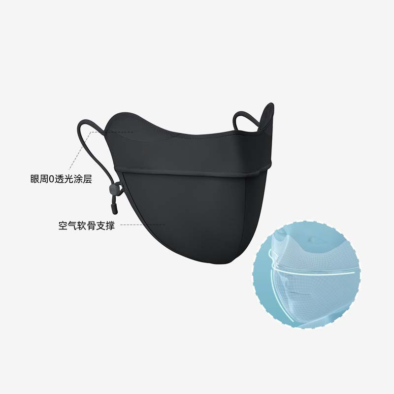 冰丝防晒面罩女性夏季防嗮面罩透气轻薄口罩详情23