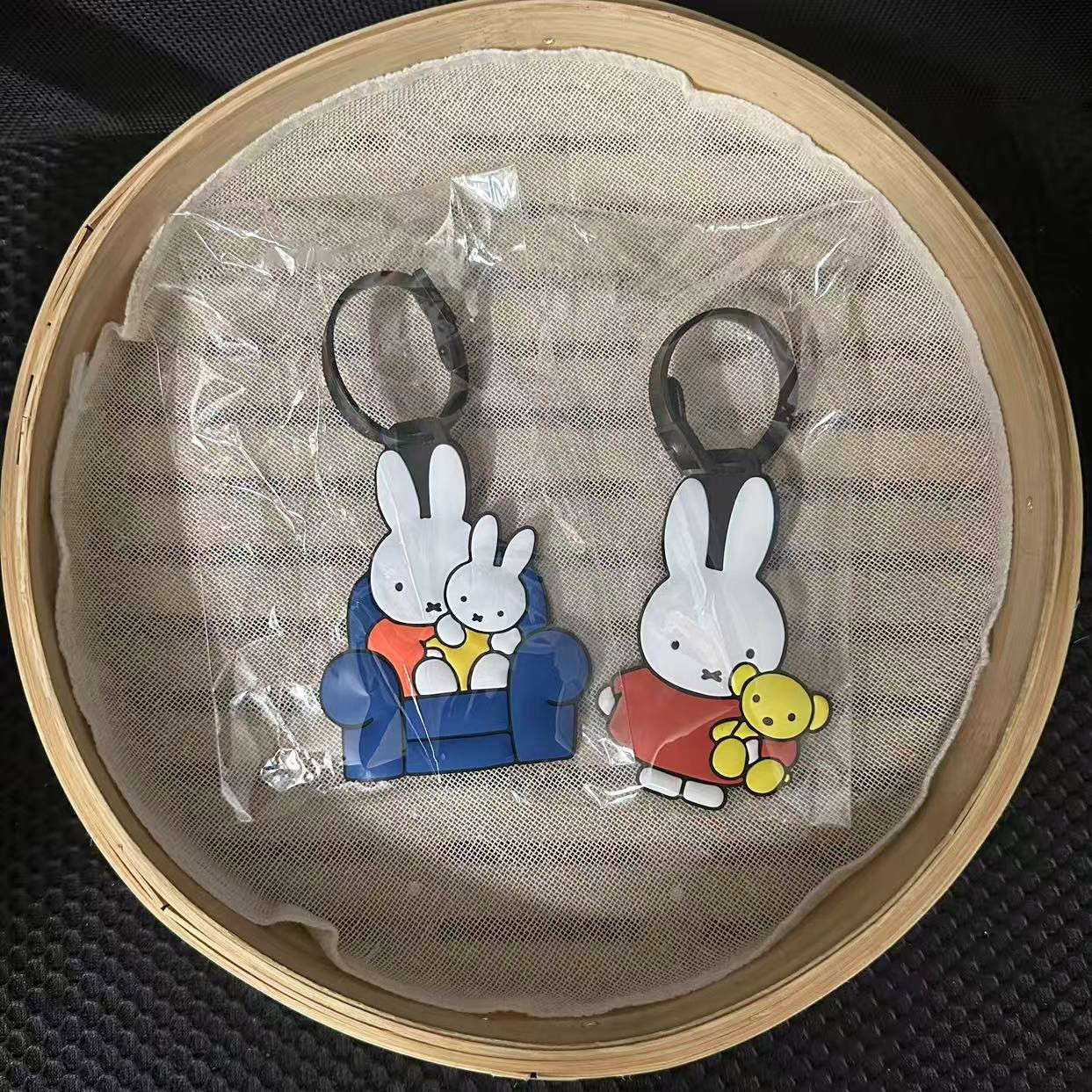 米菲兔卡通动漫行李牌旅行箱登机牌包包挂件可爱标识牌工艺品礼品详情7