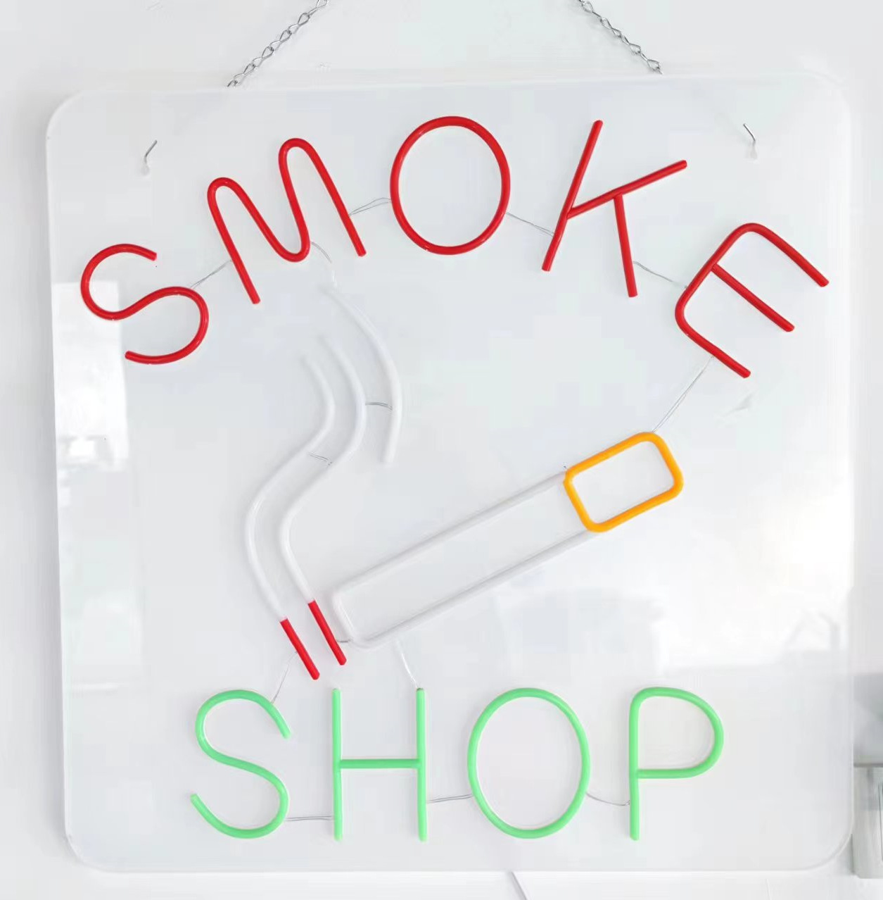 亚马逊跨境香烟创意LED霓虹灯广告牌柔性灯店铺装饰发光氛围灯详情7