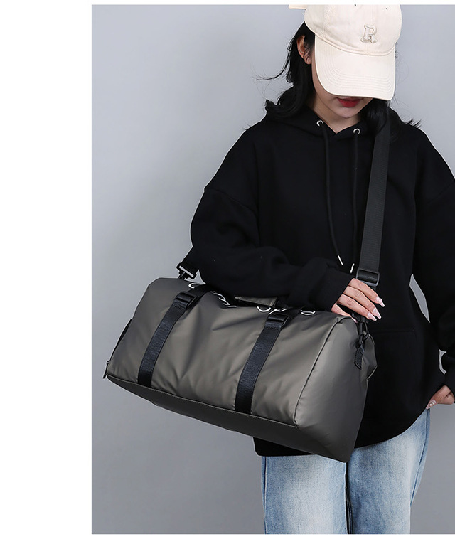 跨境健身包女干湿分离游泳运动训练包男手提登机包旅行袋短途行李详情37