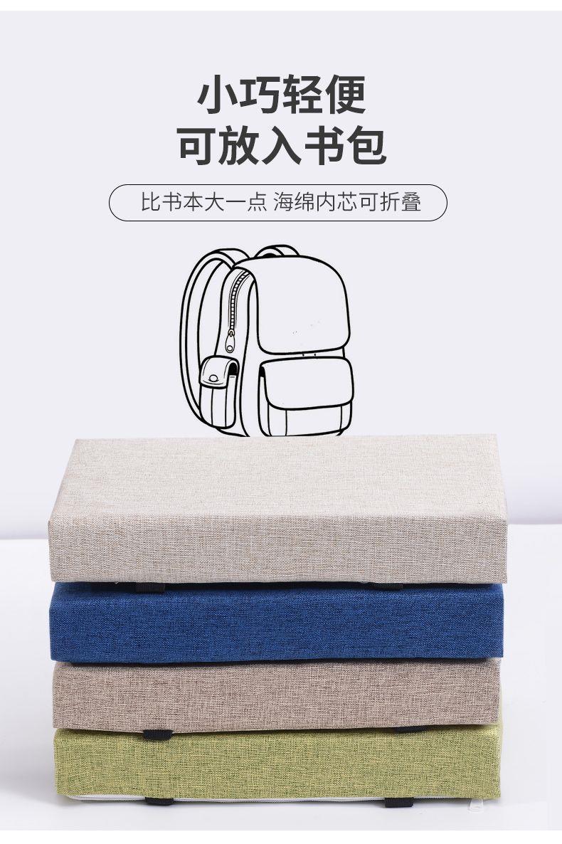 跨境学生坐垫椅子垫海绵板凳方凳四季缝纫工厂加厚久坐凳子屁股垫详情7