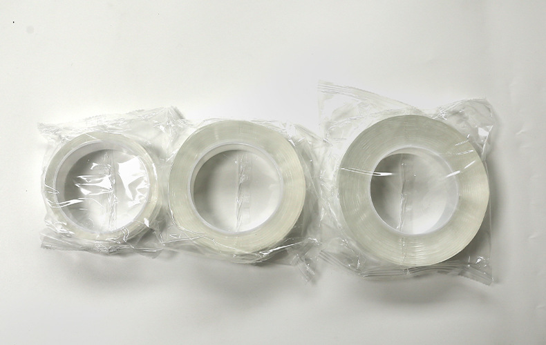 Nano double-sided tape, high-viscosity double-sided adhesive for wall fixation, super waterproof car adhesive patch, traceless transparent adhesive pic 1