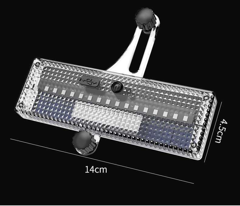 Bicycle tire light, Wind and Fire Wheel night riding induction type solar bicycle tire wire light spoke light 16LED pic 12