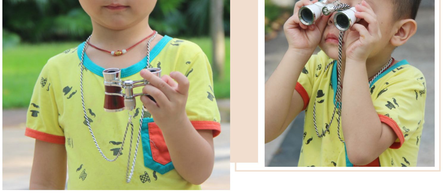 看演出迷你双筒望远镜高清观剧话剧舞台剧复古小型微型袖珍望眼镜详情11