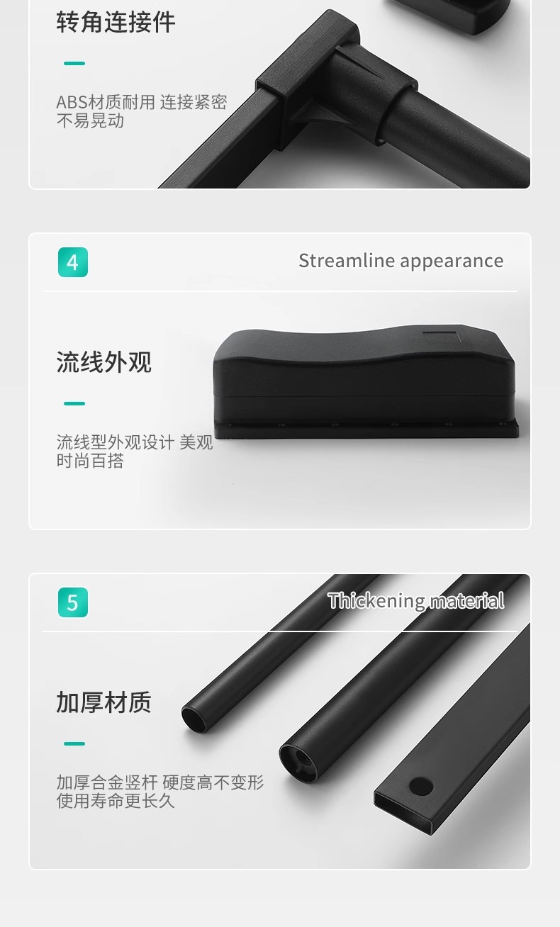下拉式挂衣杆可伸缩衣通衣帽间家用拉杆衣柜内缓冲下拉升降挂衣架详情12