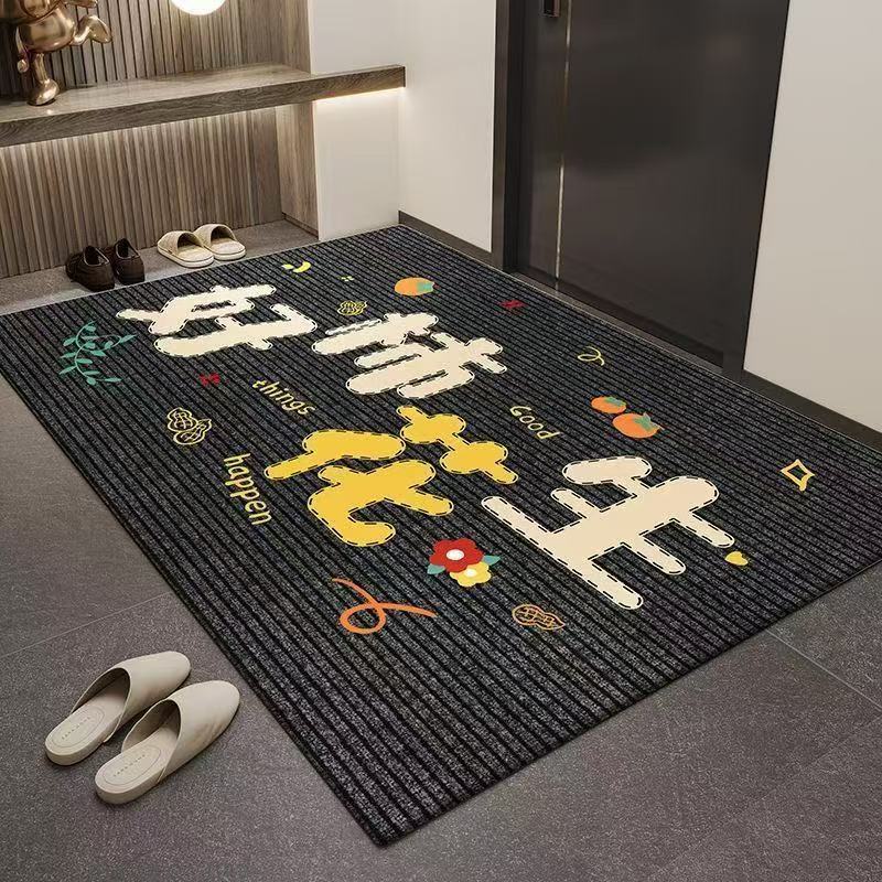 入户门地垫进门高级感脚垫门口垫子入户门地垫家用高端耐脏大地毯详情3