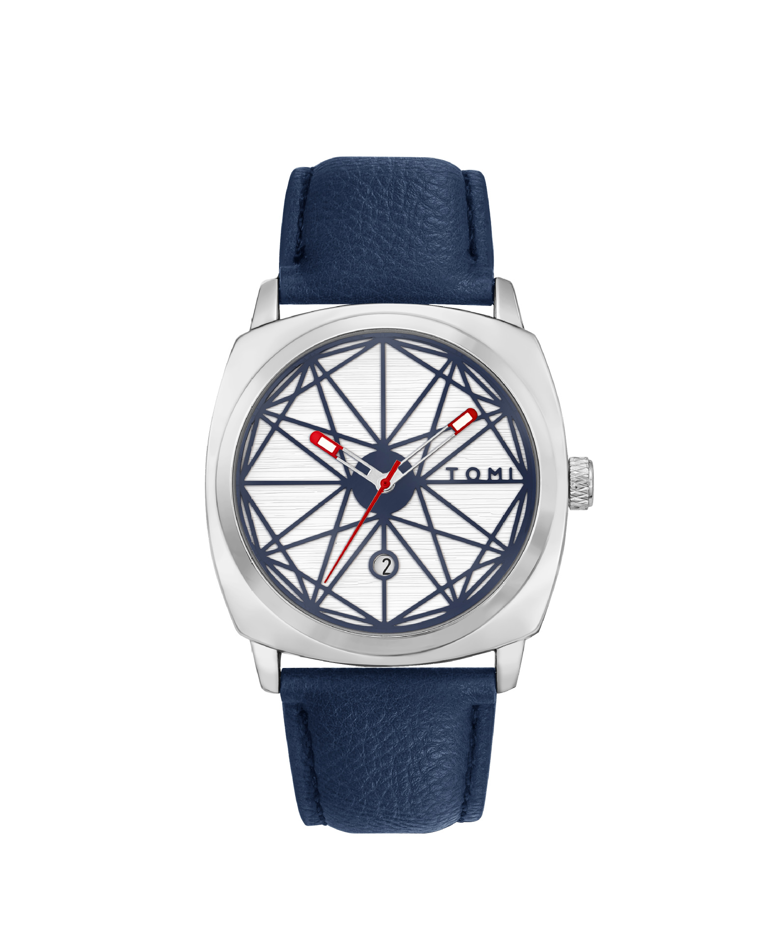 TOMI Temi complex square dial retro skeletonized design calendar watch, fashionable and simple quartz wristwatch for both men and women pic 11