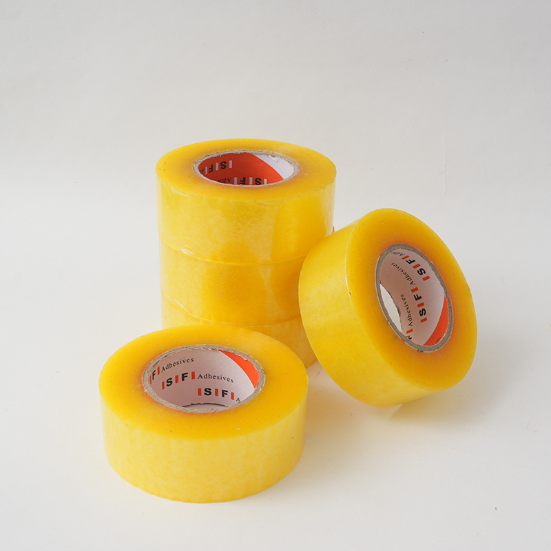 透明胶带6厘米封箱快递打包米黄加厚大卷高粘度胶子电商发货4.5cm详情14