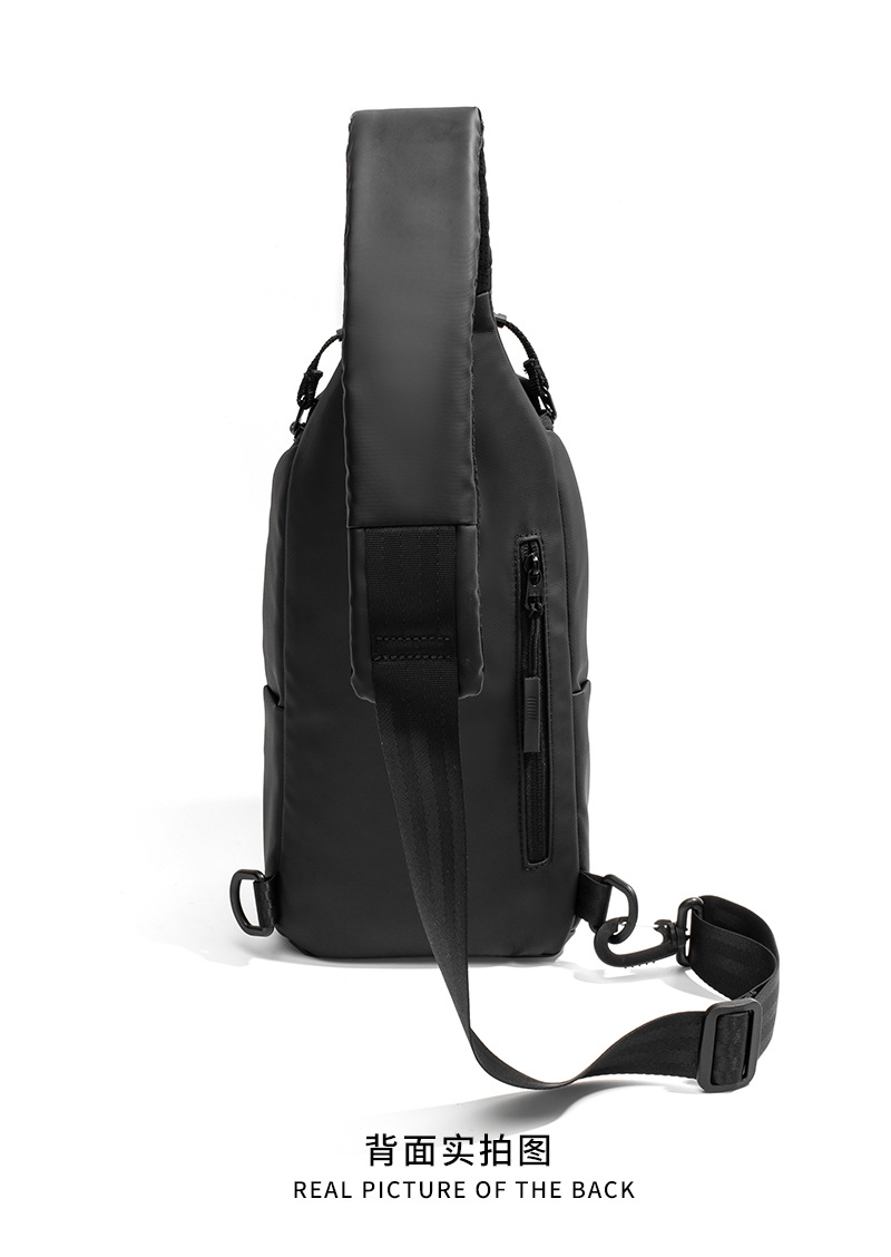 ins trendy brand chest bag for men, casual Japanese single-shoulder bag for men, small backpack for men, trendy crossbody bag for men, new waist bag for men pic 15