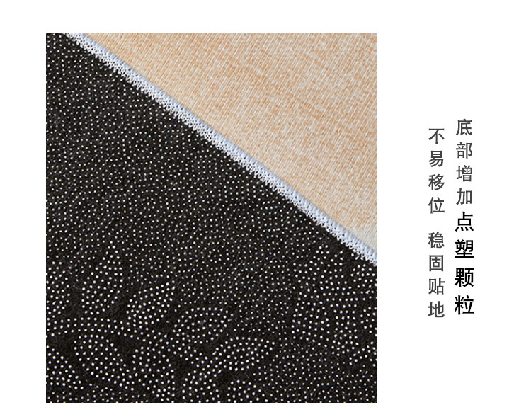 American retro Persian kitchen mat, oil-absorbing and anti-slip combination long strip floor mat, household entrance floor mat in stock pic 3
