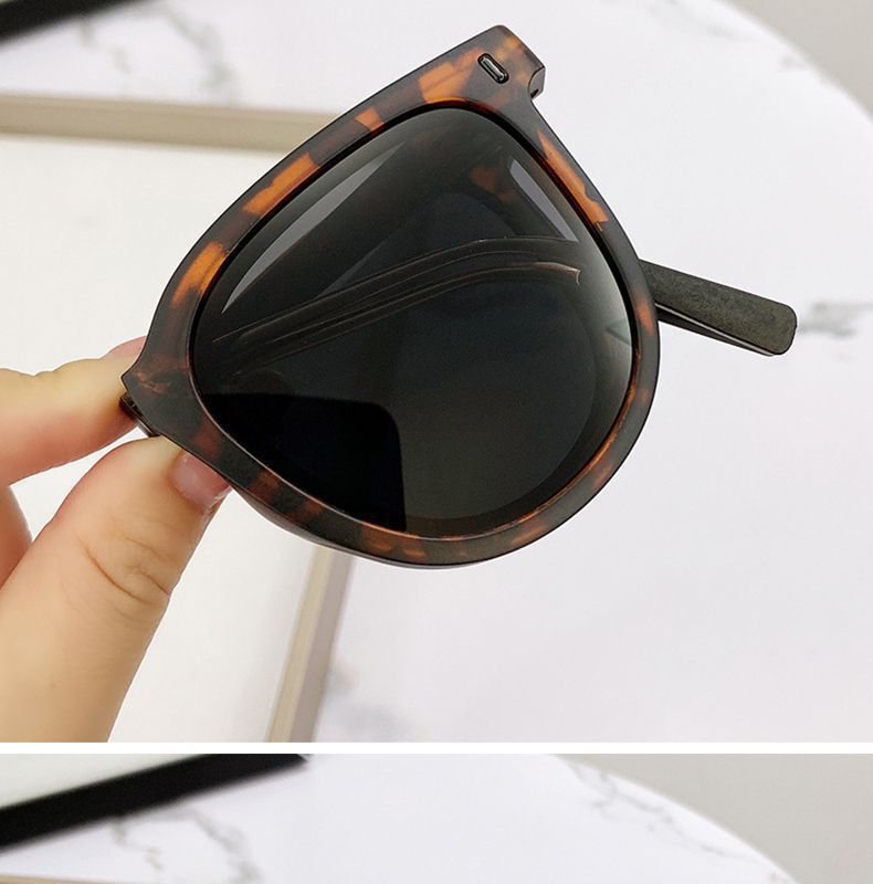 网红折叠墨镜女高级感户外防晒太阳镜男开车专用墨镜防紫外线强光详情27
