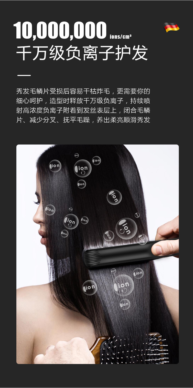 Mini curling irons, dual-purpose straightening devices, straightening boards, home bangs clips, hair salon electric clips, gift bestsellers pic 22