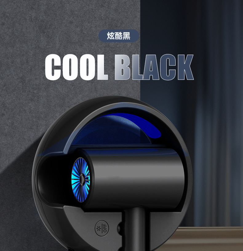 新品蓝光护发酒店吹风机宾馆浴室免打孔壁挂式电吹风直销跨境电商详情38