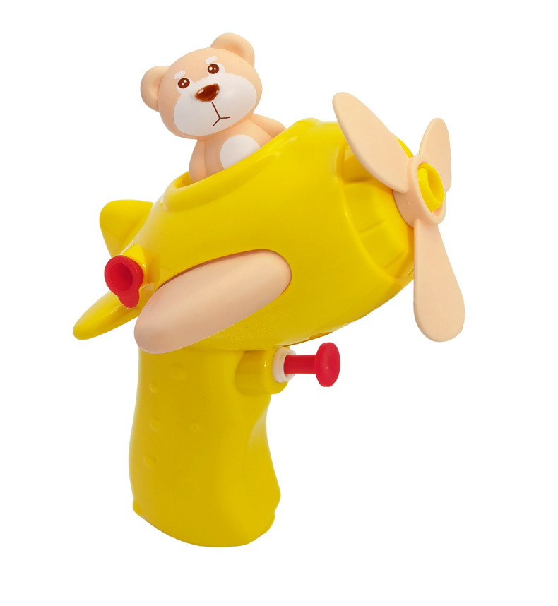 网红萌熊飞机水枪抖音同款卡通水枪儿童玩具下架热卖夜市地摊批发详情12