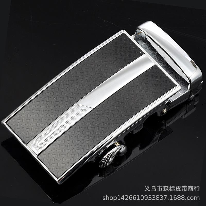 男士商务休闲皮带自动扣贴片合金LOGO打标腰带头个性配件厂家批发详情42