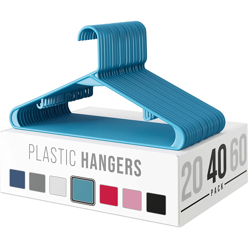 Dry and wet dual-purpose household traceless plastic clothes hanger, multi-functional adult clothes drying rack, storage, anti-slip clothes hanger organizer pic 22