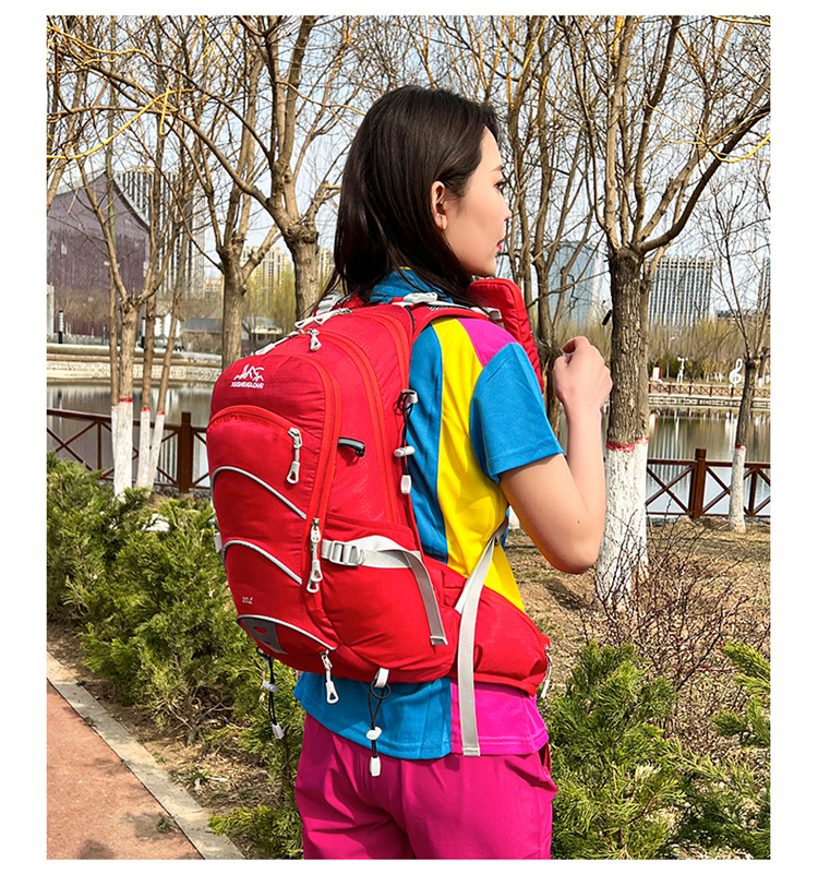 跨境户外背包20升支架背包户外骑行背包骑行包自行车包水袋包登山详情15