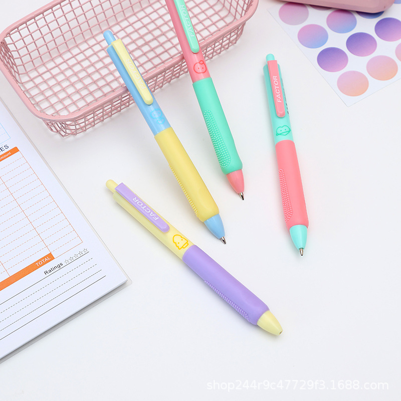 Oufeiya 8853 Korean version Creative soft-hold mechanical pencil, upright and movable pencil pic 2