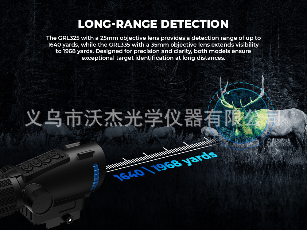 GOYOJO Village House GRL335 monocular Infrared thermal imager High-definition handheld night vision infrared thermal imaging pic 3