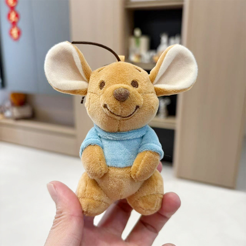 Creative little bean figurines, plush pendants, keychains, cute bags, hanging decorations, accessories, birthday gifts, claw machine dolls pic 12