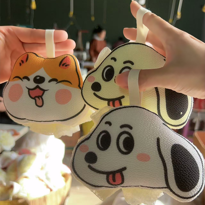 可爱卡通搓澡巾沐浴球工厂搓澡神器下泥洗澡巾新款浴花两用搓澡巾详情29