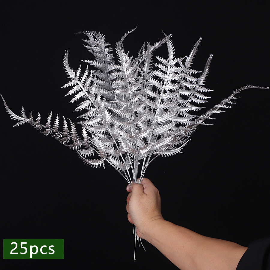 仿真发财果红果浆果银杏叶金色年宵花尤加利diy插花装饰摄影道具详情8