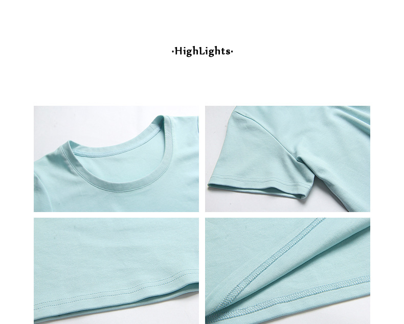 【 Blockbuster B: Super Comfortable Double-collar T-shirt with Upgraded Fabric 】 Spring short-sleeved T-shirt pic 12