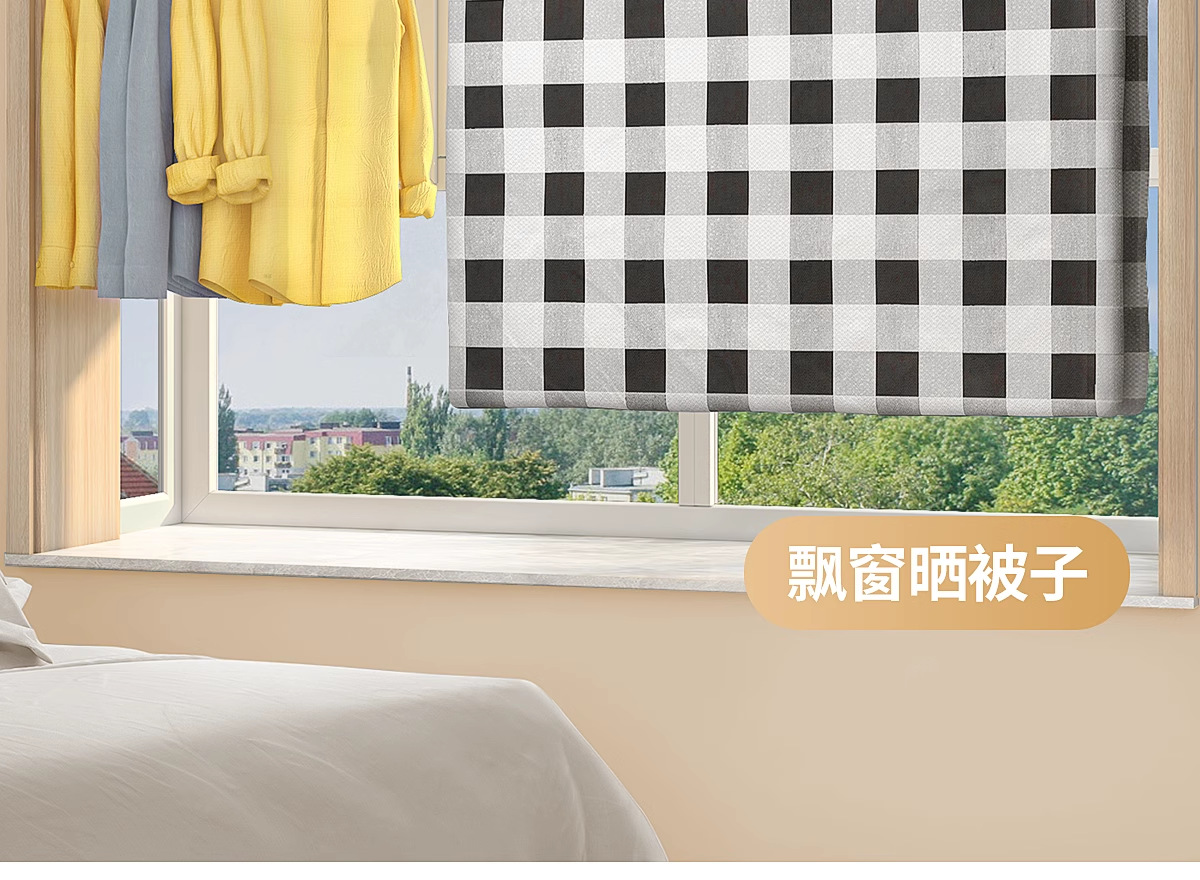 伸缩杆衣柜拉杆吊衣杆衣服杆子固定墙上厨内挂衣杆棍子晾衣架横杆详情17