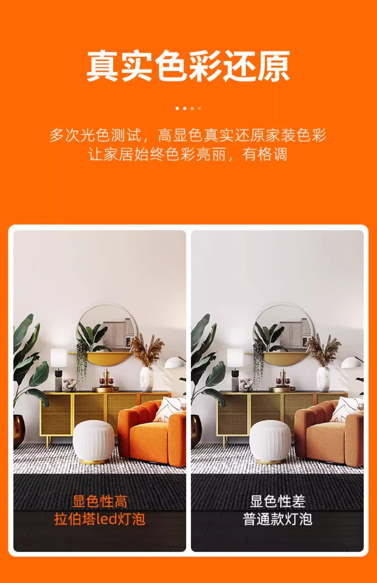 LED energy-saving lamp for household lighting, ultra-bright screw socket, threaded socket, e27 bulb, high power 50w pic 11