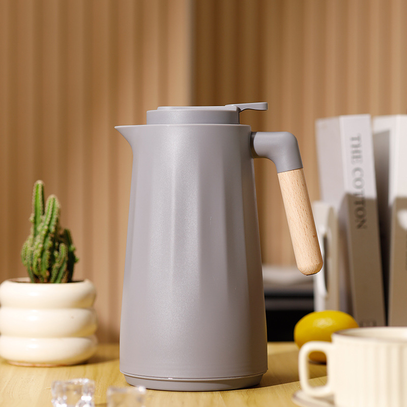 Wenxian cross-border insulated kettle, household glass inner liner insulated bottle, simple coffee pot, Nordic hot water kettle, insulated kettle wholesale pic 17