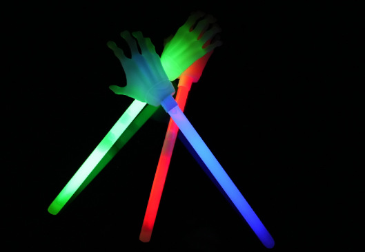 万圣节荧光鬼手 夜光鬼手万圣节道具 酒吧化妆舞会用品节日批发详情3