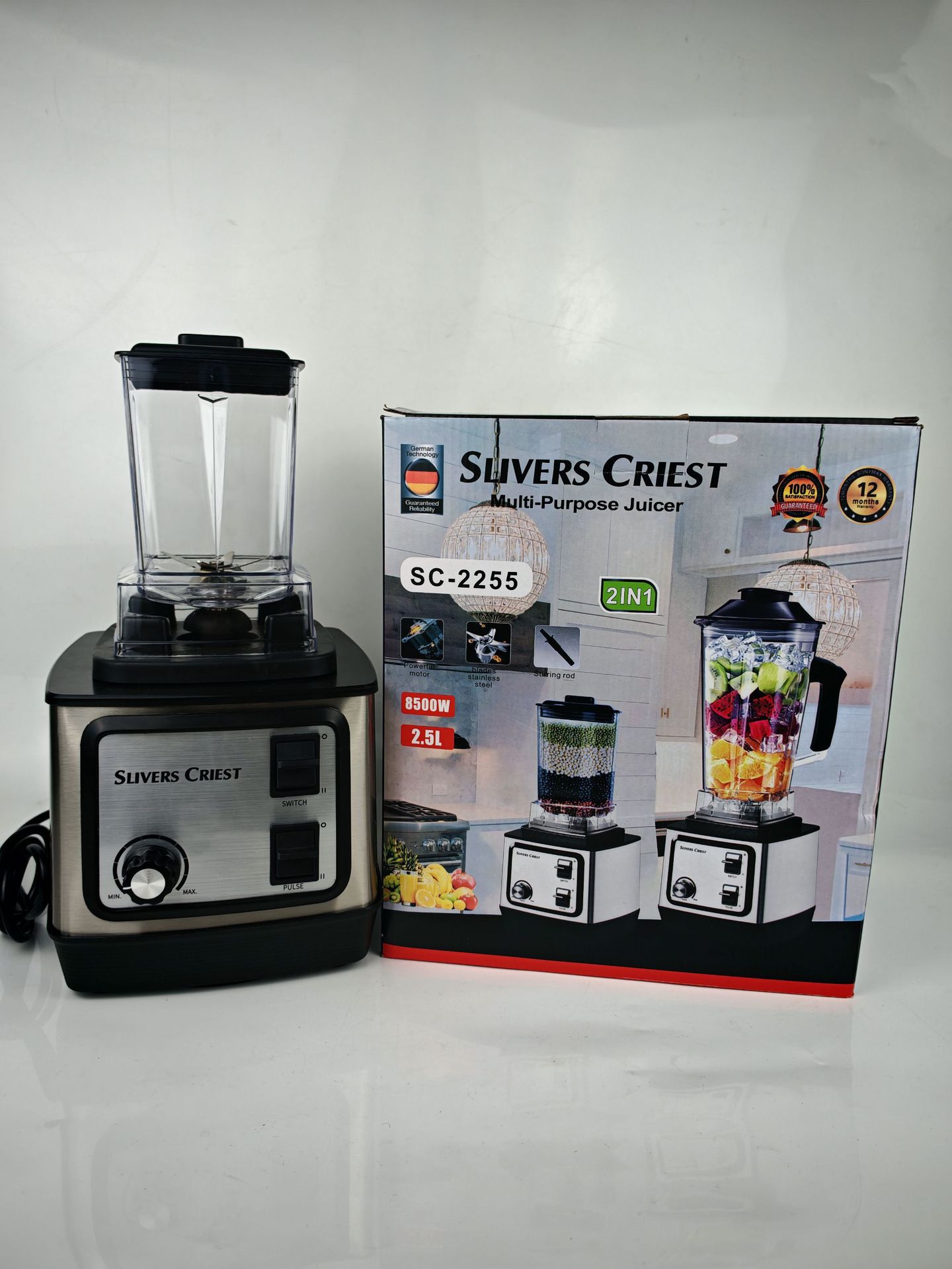 Cross-border export silent food processors, commercial double-cup high-power fruit and vegetable juicers, smoothie makers, household blenders pic 11
