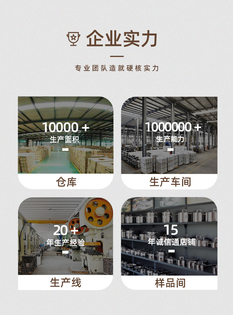 一件加LOGO加厚304不锈钢平底锅家用无涂层煎锅物理不沾煎牛排锅详情12