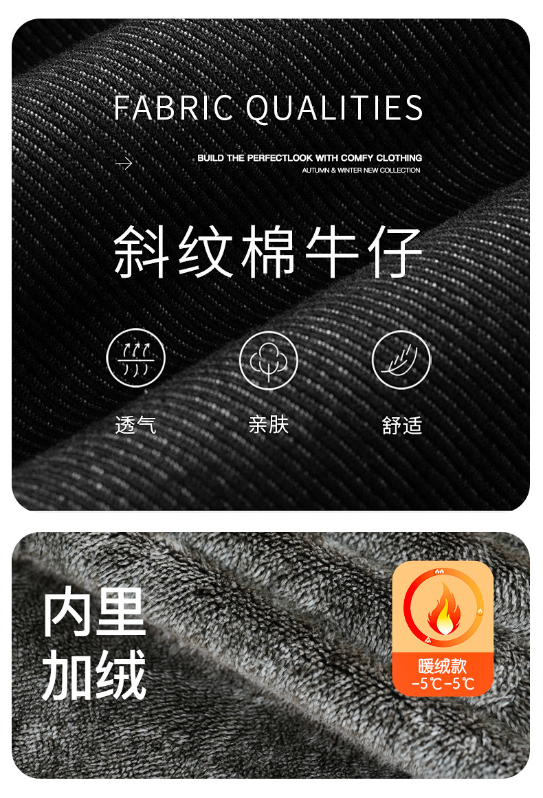 秋冬直筒休闲裤女士2025年秋冬新款高腰宽松显瘦薄款窄版阔腿裤子详情3