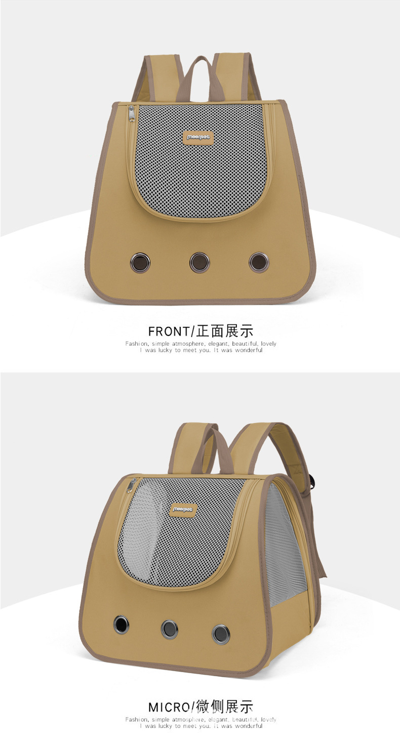Cat bags, pet bags, portable hand-held backpacks, breathable, suitable for all seasons, cat and small dog pet supplies pic 23
