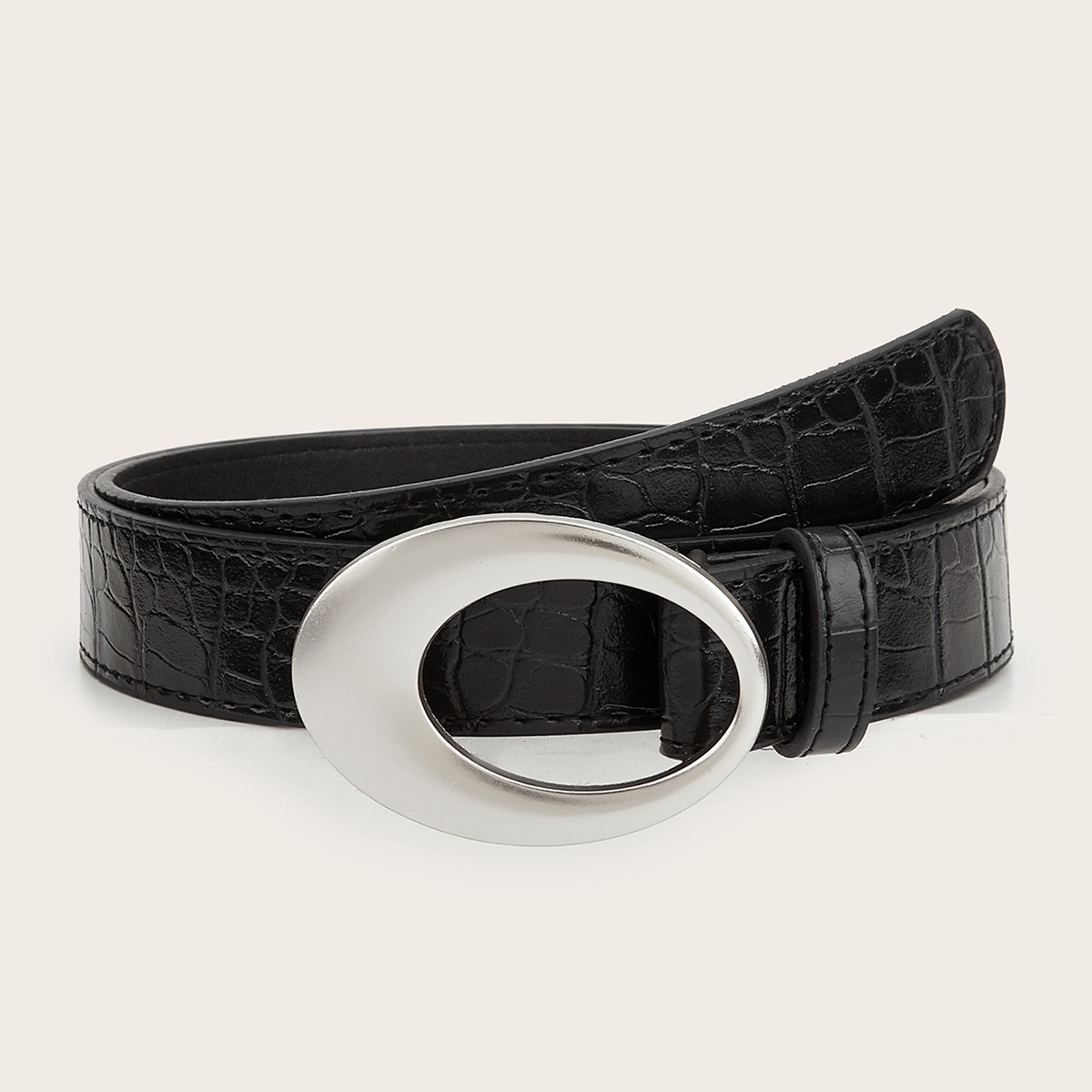 American retro y2k belt for women, 2024 new style ethnic style belt, versatile with jeans belt, high-end brown pic 6