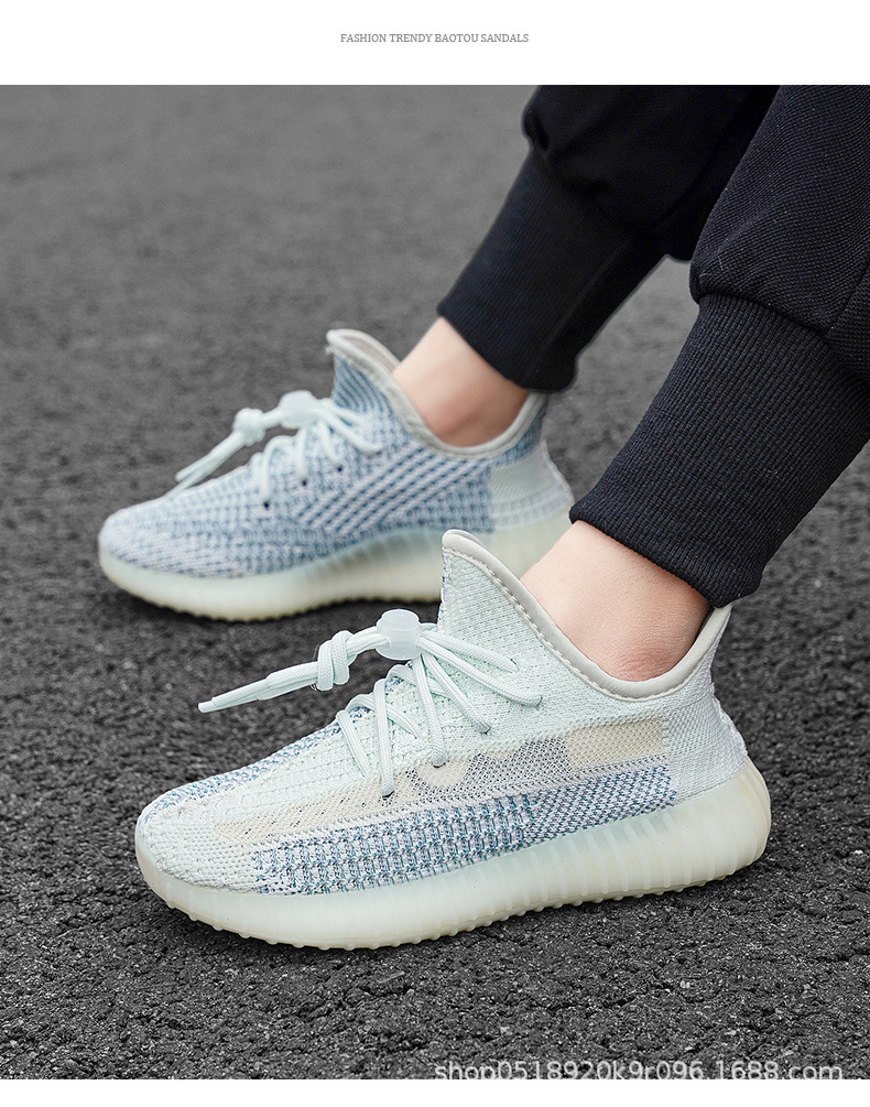 柏宜椰子鞋儿童鞋男350软底大小童女运动鞋春夏季透气亲子休闲鞋详情24