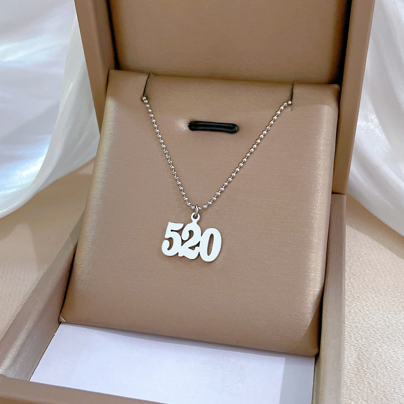 【通体钛钢】炉内真金电镀保色好冷淡项链女ins网红锁骨链配饰品详情24