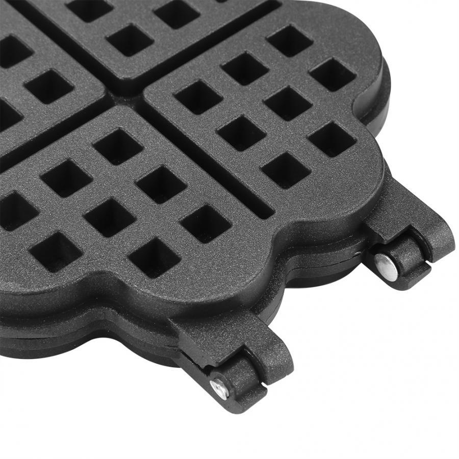 Double-sided heart non-stick Waffle mold, waffle Pan, waffle baking tray, Double Waffle Pan pic 5