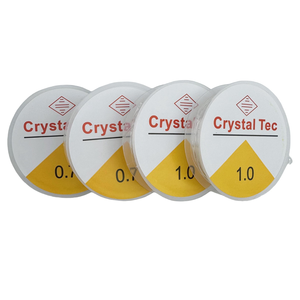 Transparent white elastic thread, elastic fish thread, crystal thread, small wheel thread, DIY jewelry accessories, cross-border Amazon pic 3