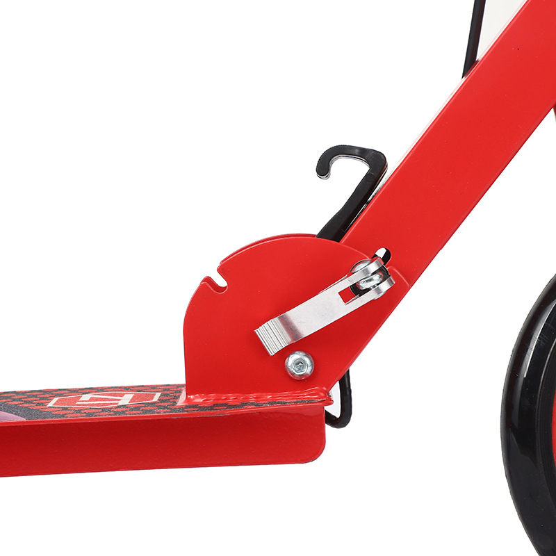 工厂200PU轮带手刹滑板车日常休闲滑板车上下班折叠成人代步滑板详情5