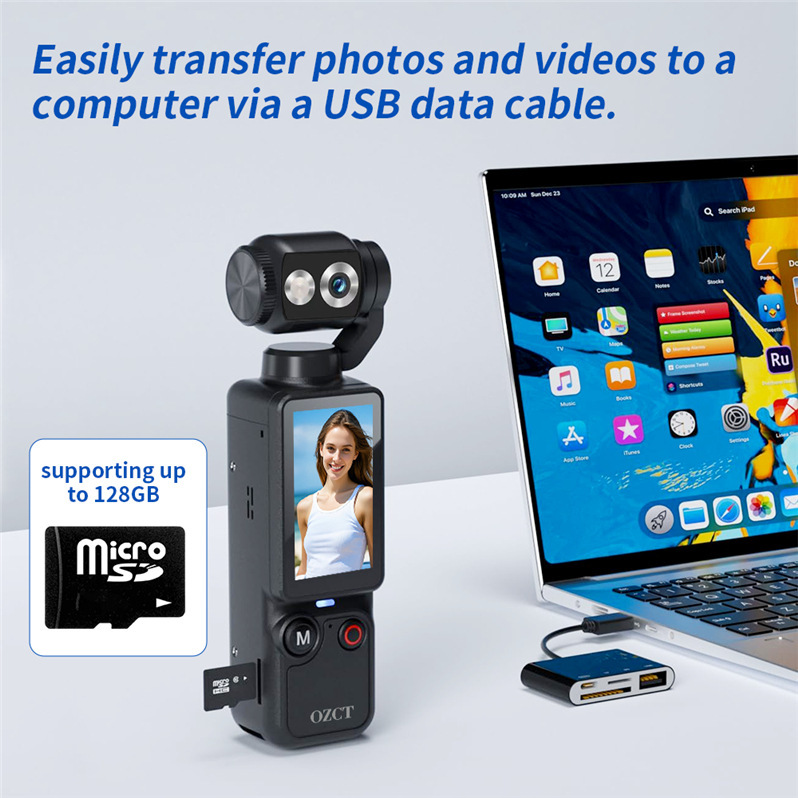 Cross-border Q8 handheld action camera, 4K high-definition portable shooting recorder, multi-functional outdoor video camera pic 7