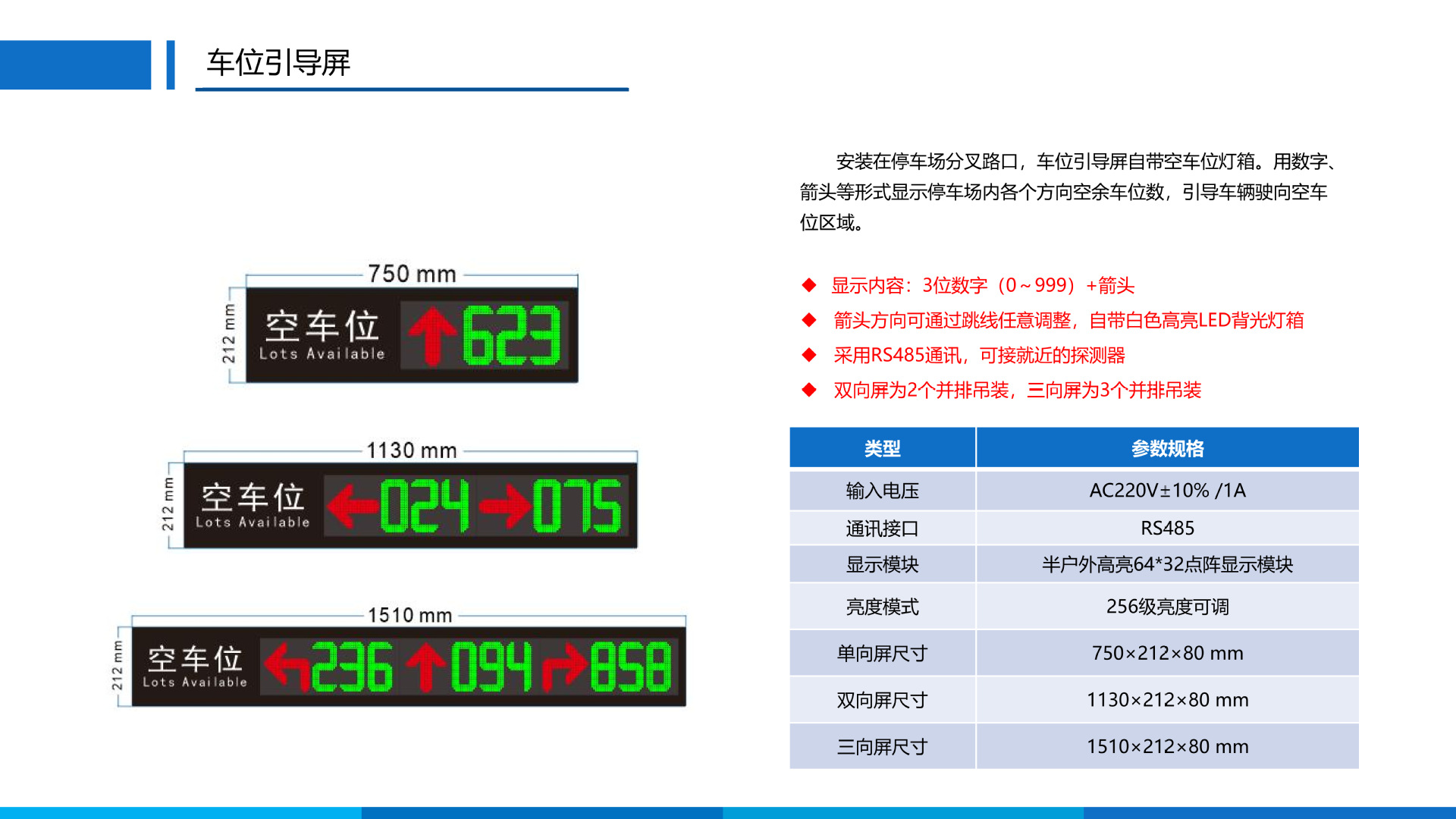 Parking space video camera, parking space guidance, automatic navigation and query pic 8