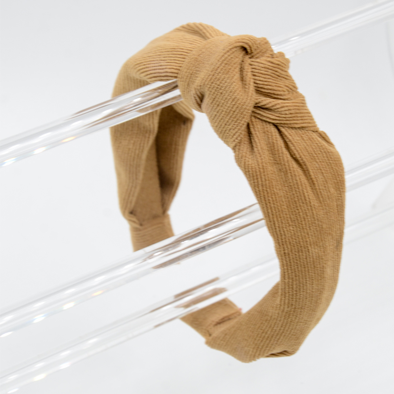 Qiwei Accessories Exclusive European and American cross-border Amazon simple and fashionable adult hair accessories, cross-knotted fabric compression hair bands, hair accessories, headwear for women pic 13