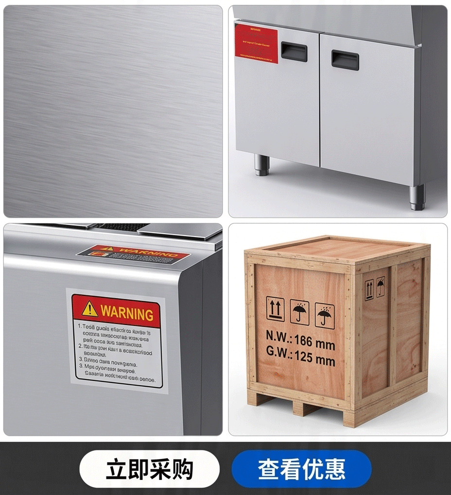 Direct sales from the source factory of commercial gas single-cylinder 3-tube and 5-tube fryers, fully automatic constant-temperature stainless steel deep fryers pic 6