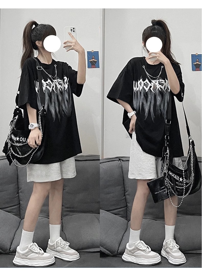 运动短裤女夏季薄款五分宽松直筒高腰阔腿显瘦纯棉跑步休闲裤详情20