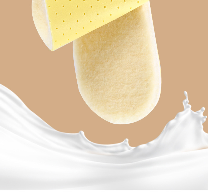 羊毛鞋垫乳胶羊羔绒运动透气舒适加绒保暖加厚吸汗抗菌休闲高弹详情10