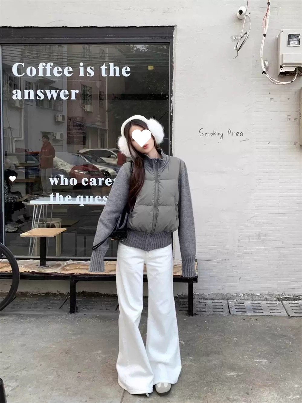 新款羽绒服女短款秋冬季2025小个子白鸭绒加厚针织袖白色轻薄外套详情32